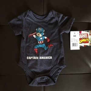 Marvel- Captain America Size- Newborn